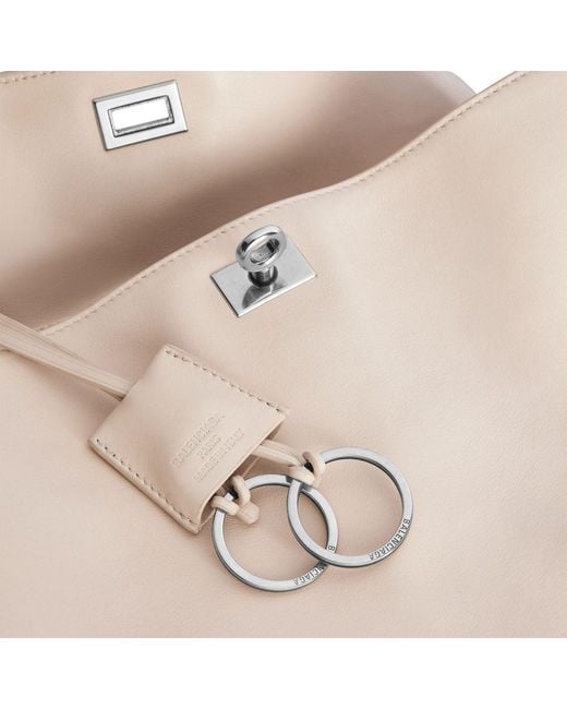 Balenciaga Natural Rodeo Medium Tote Bag