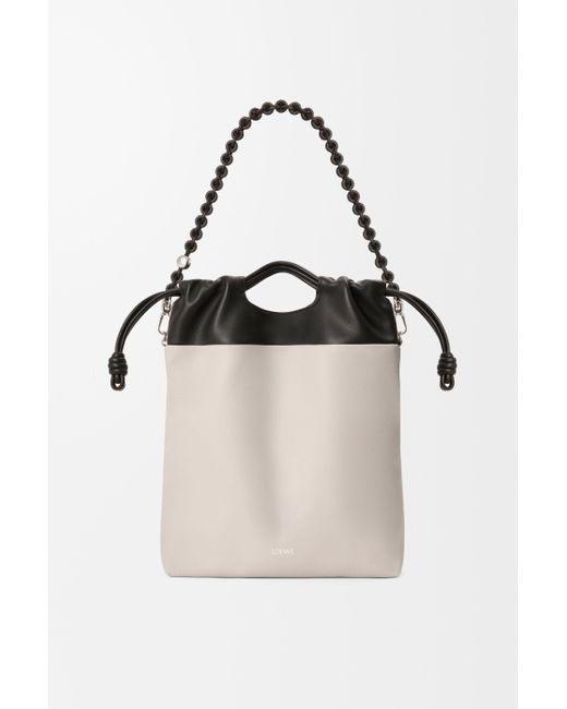 Loewe Black Flamenco Purse Tote Bag