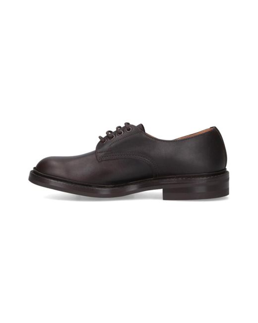 Tricker's Brown Tricker's Daniel Tramping Lace-Up Shoes for men