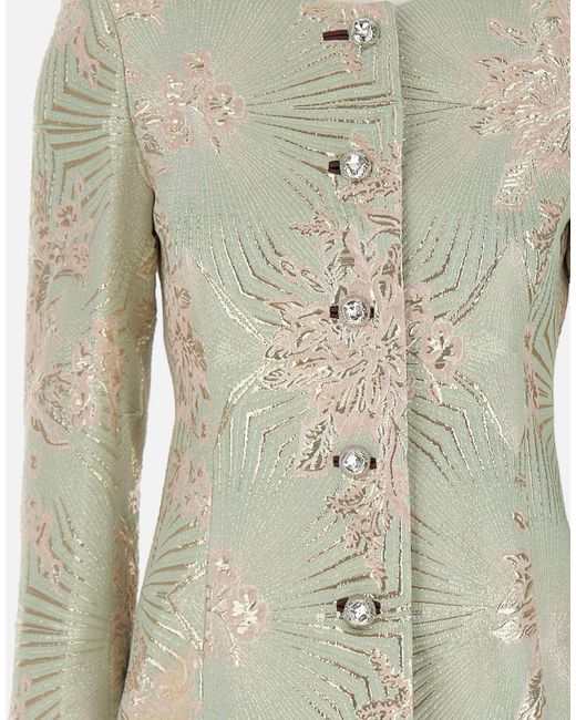 JACQUES WEI Multicolor Long Sleeve Casual Jacket