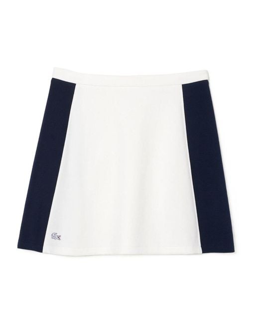 Lacoste Blue Minimalist Short Skirt