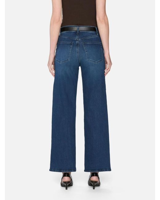 FRAME Blue Five-Pocket Jeans