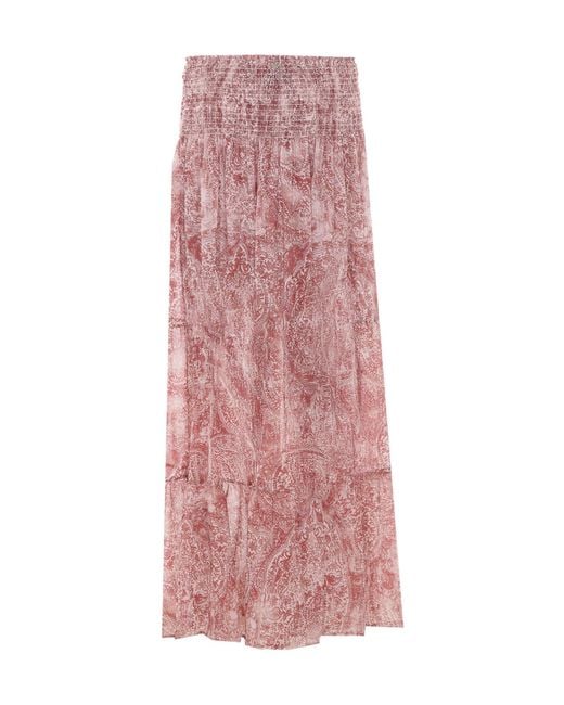 Aniye By Pink Niko Paisley Long Skirt