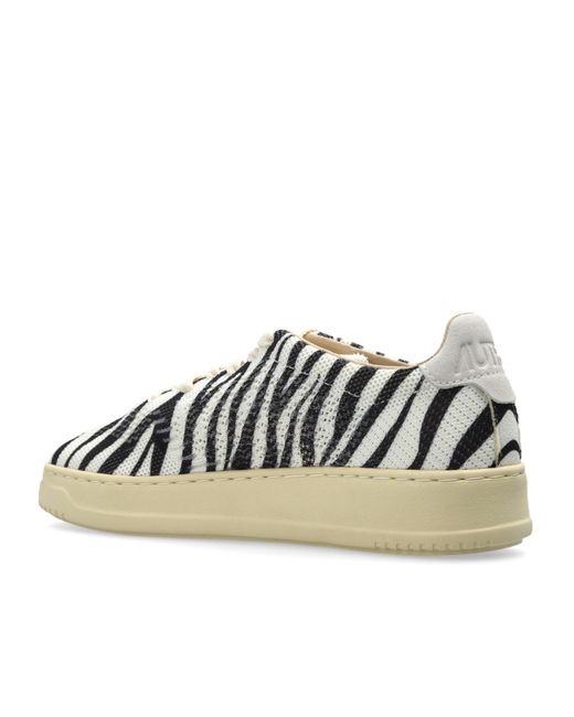 Autry Multicolor Medalist Easeknit Low Sneakers