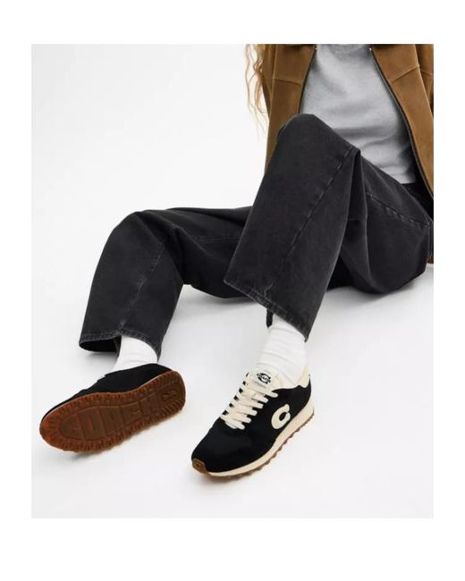 COACH Black Logo Sneakers