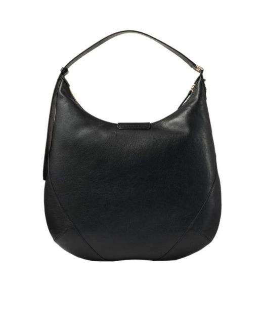 Jimmy Choo Black Bar Hobo Medium