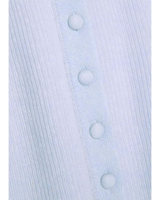 Citizens of Humanity Blue Tabitha Wool And Cashmere-Blend Cardigan