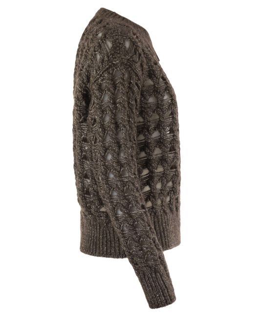 Herno Black Crew Neck Sweater