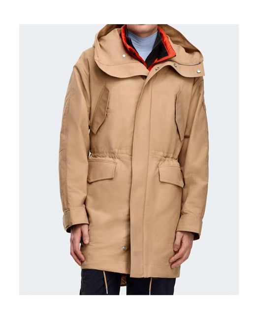Canada Goose Natural Harrison Hooded Parka for men