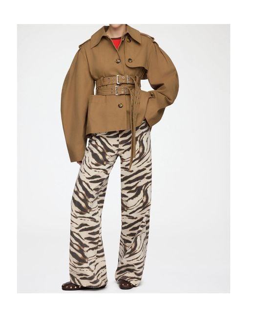 Ganni Brown Jacket