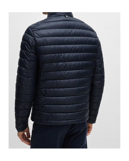 Boss Blue Boss Water-Repellent Padded Jacket for men