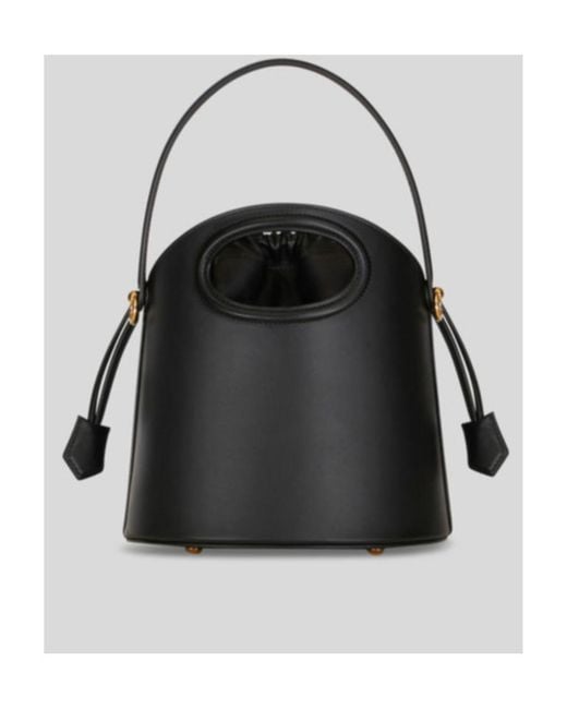 Etro Black Saturno Bucket Shoulder Bag