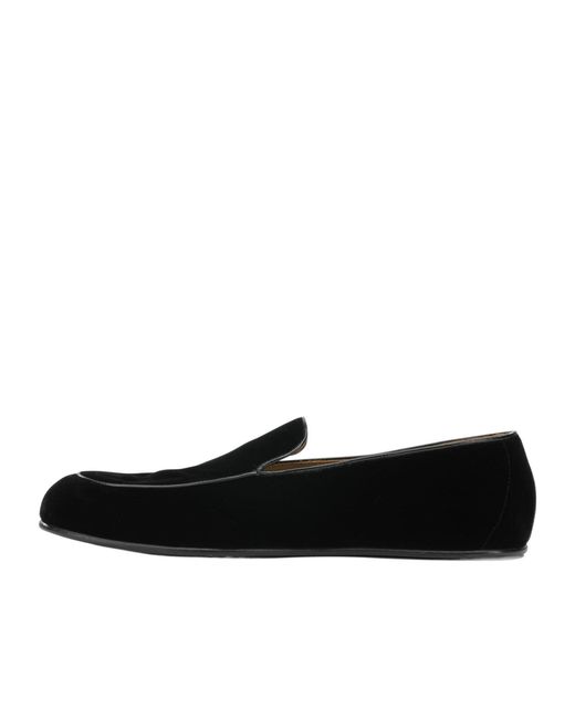 Tom Ford Black Round-Toe Loafers for men