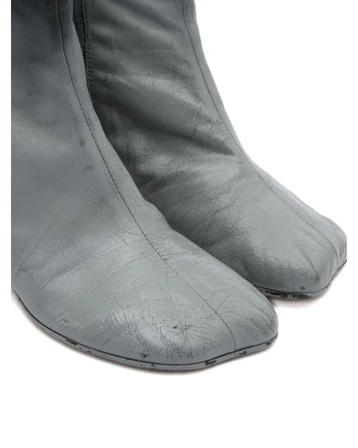 MM6 by Maison Martin Margiela Gray Ankle Boot