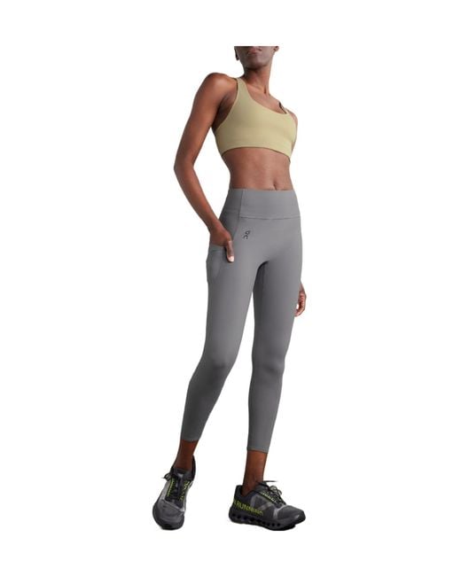 On Shoes Metallic Studio Recycled Sports Bra