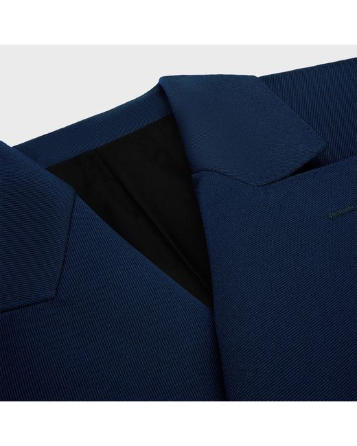 Céline Blue Colonne Blazer