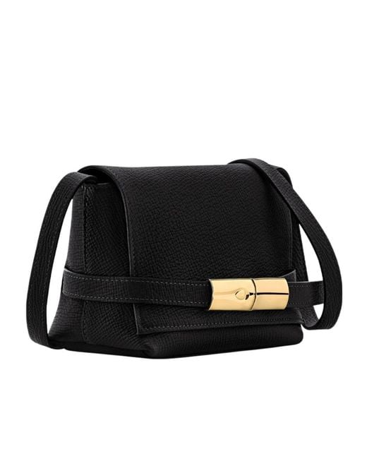 Longchamp Black Le Smart S Crossbody Bag