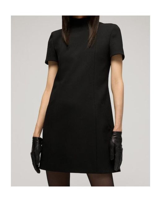 Gucci Black Fine Silk Faille Dress