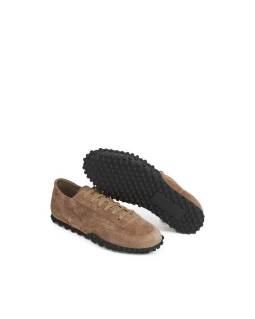 Common Projects Brown Flat-Soled Sneakers for men