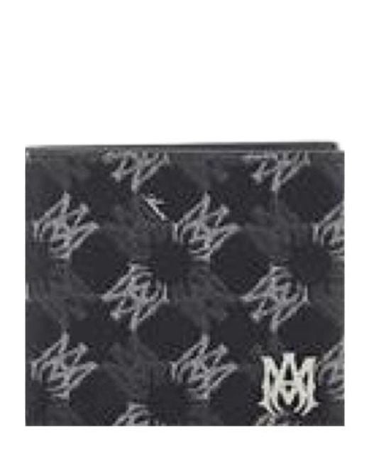 Amiri Black Ma Quad Bifold Wallet for men