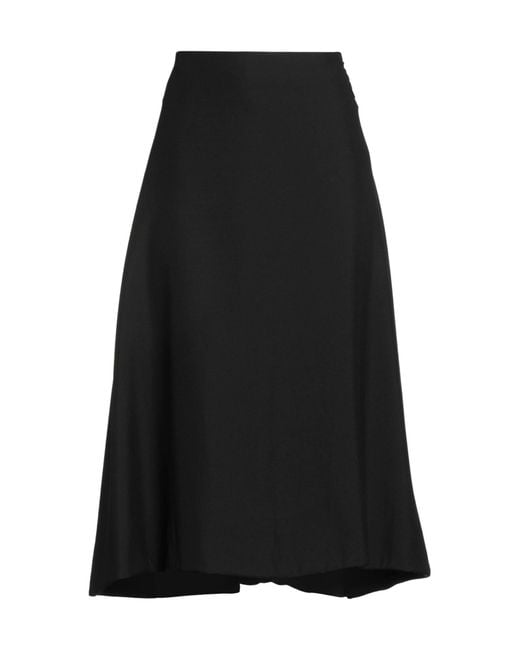 Marni Black Midi Skirt