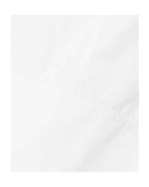 Brandon Maxwell White Bowie Top