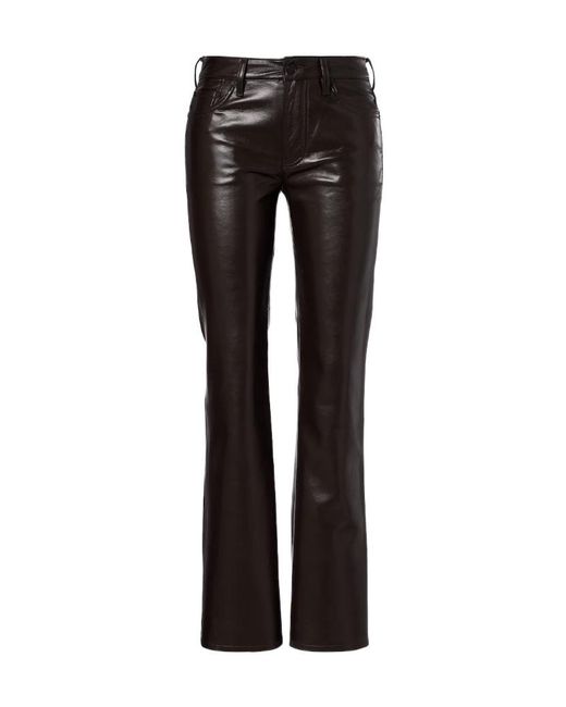 Citizens of Humanity Black Genova Low-Rise Bootcut Pants