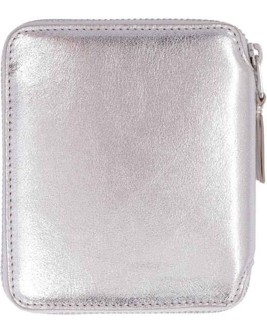 Comme des Garçons Gray Comme Des Garçons Wallet Classic Zip-Around Wallet