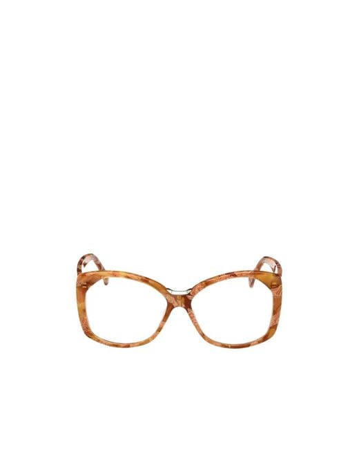 Max Mara Multicolor Butterfly Frame Glasses