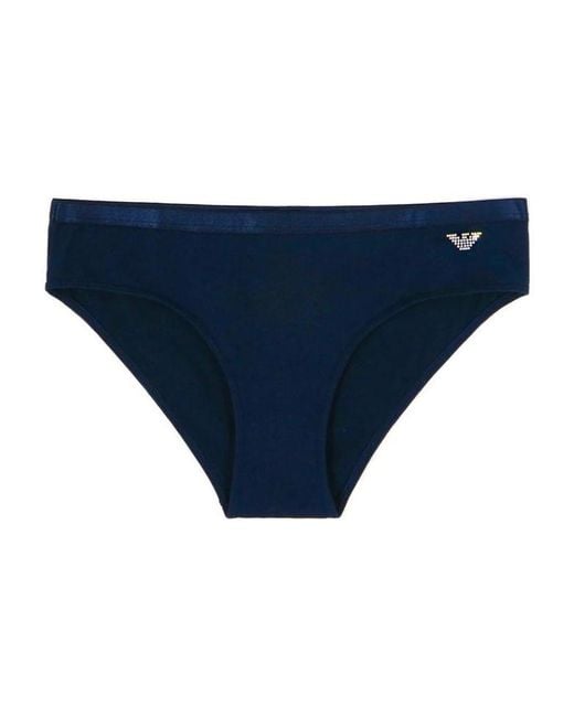 Emporio Armani Blue Logo Underwear