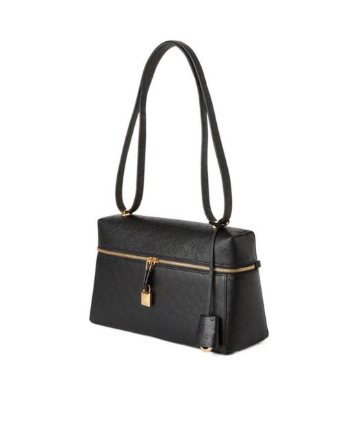 Loro Piana Black Extra Bag L27 Shoulder Bag