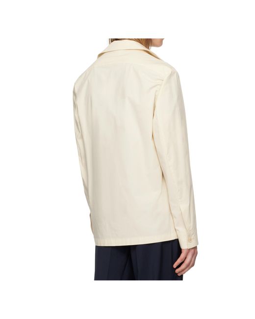 Barena Natural Cedrone Vion Button-Up Shirt for men