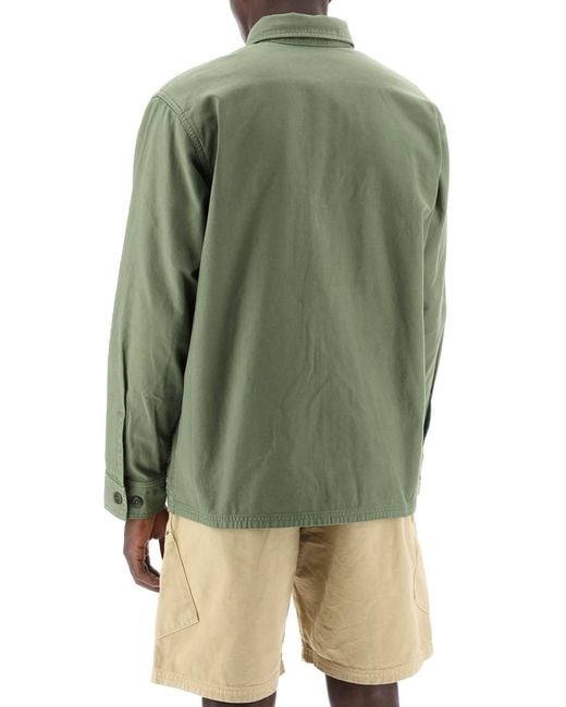 Filson Green Button-Down Shirt for men