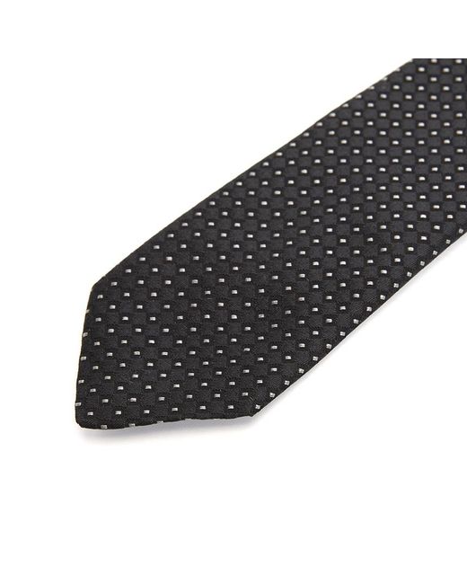 Givenchy Black Pointed Tie for men