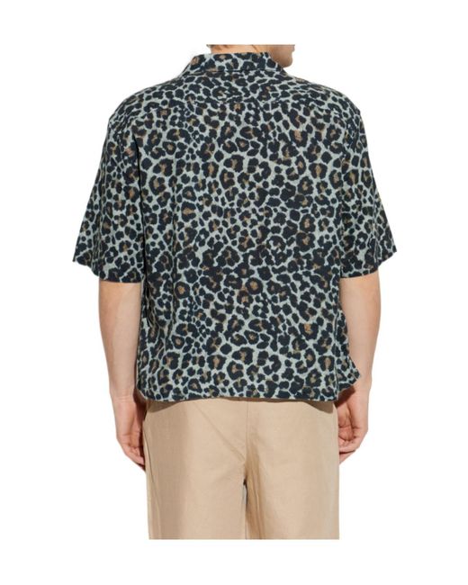 AllSaints Multicolor Silesia Leo Camp Collar Shirt for men