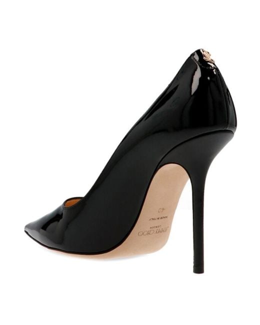 Jimmy Choo Black Love 100Mm Pumps
