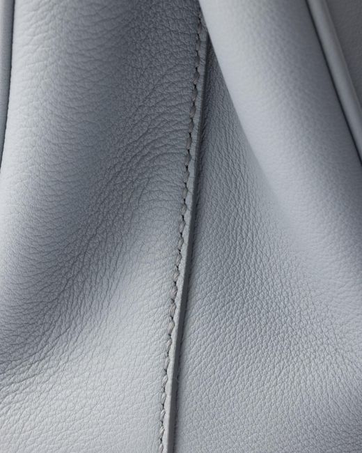 Prada Gray Galleria Small Leather Bag