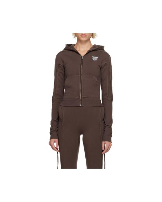 OTTOLINGER Brown Zip-Up Hoodie
