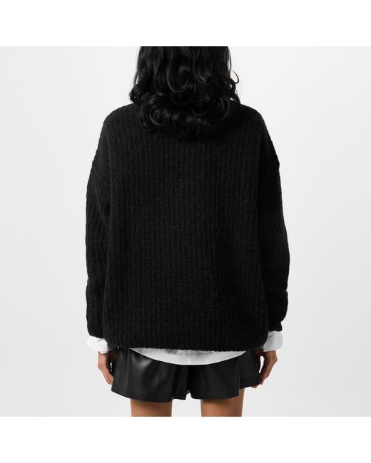 Boss Black Loose Crew Neck Sweater