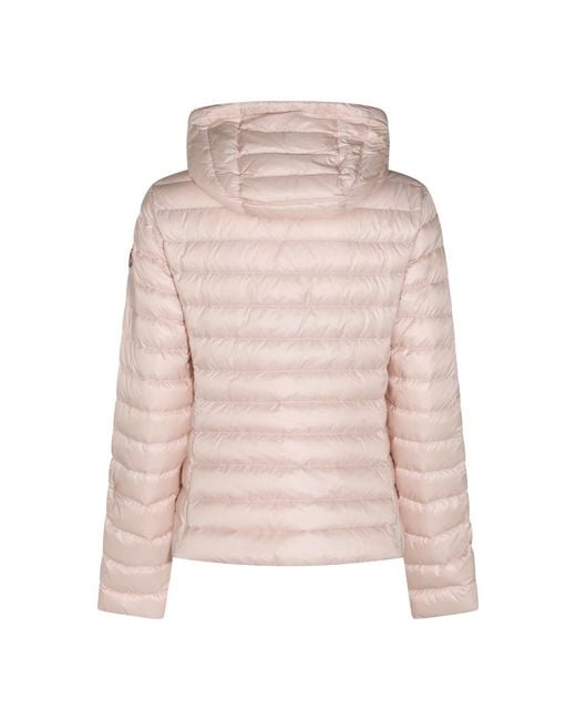 Moncler Pink Igelhood Zip-Up Short Padded Jacket