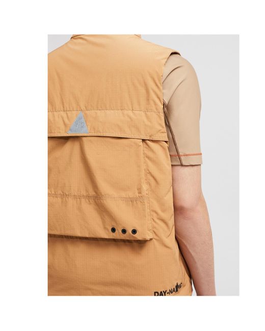 Moncler Natural Grenoble Tongass Down Field Gilet for men