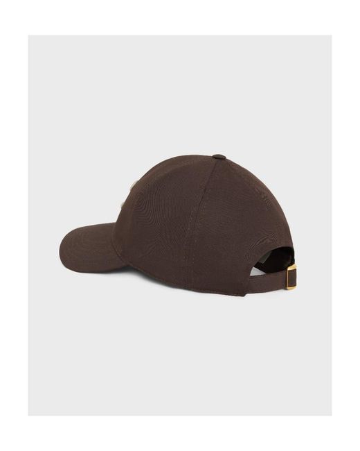 Céline Brown Triomphe Baseball Cap