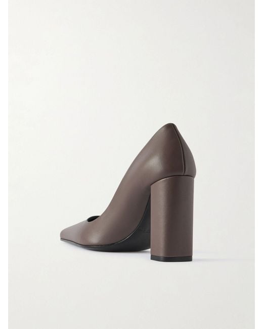Alaïa Brown Pointed-Toe High Heels