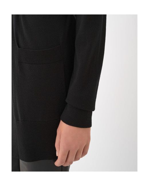 Chloé Black Chloé Belted Long-Sleeved Cardigan