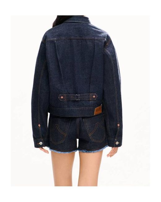 KENZO Blue Wildflower' Trucker Jacket
