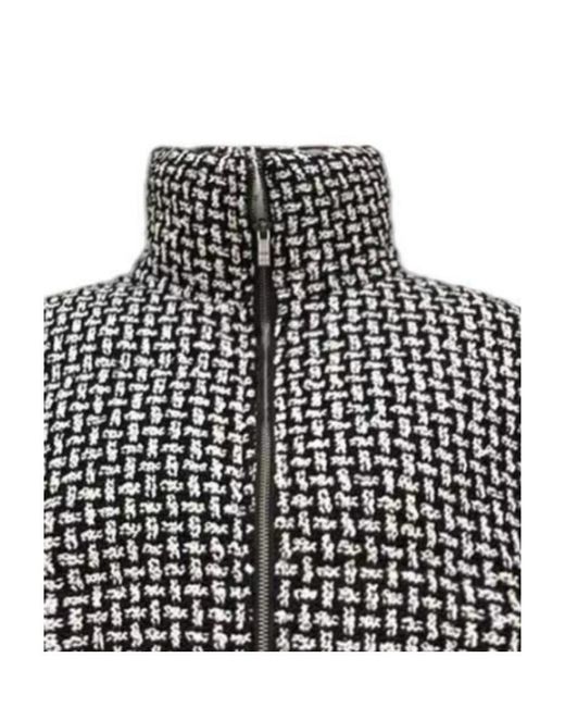 CHARLIE LUCIANO Black Logo Down Jacket