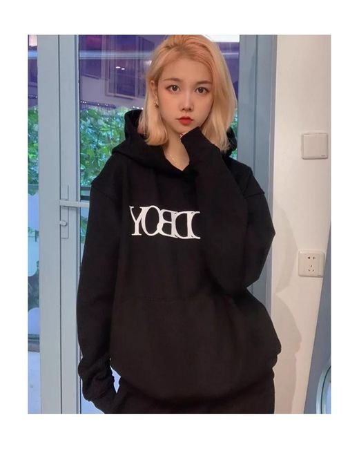 XOXOGOODBOY Black Logo Sweater