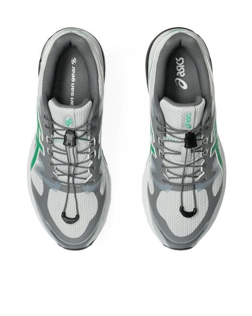 Asics Green X San San Gear Gel-Terrain Lace-Up Sneakers for men
