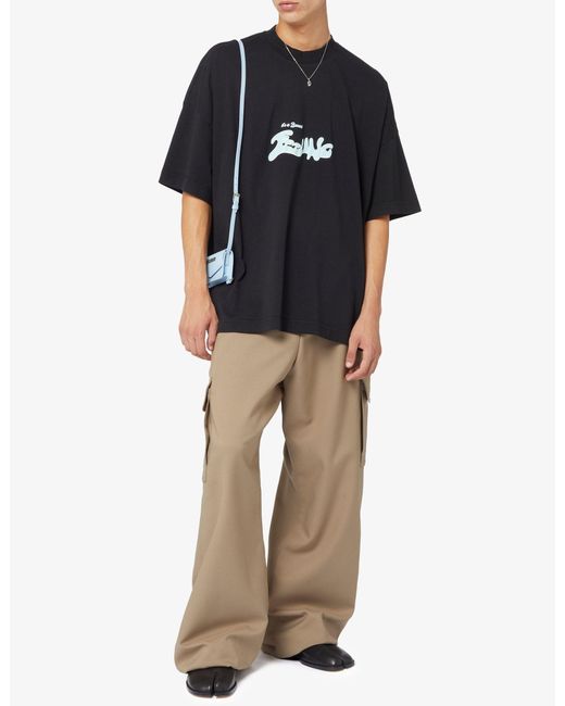 Bonsai Black Short-Sleeved T-Shirt for men