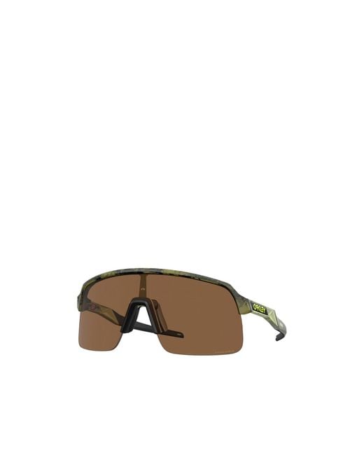 Oakley Brown Half-Frame Sunglasses for men